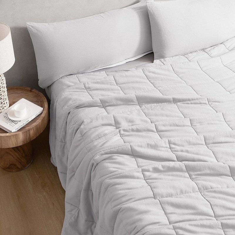 Dark Sky Reserve® - Bamboo Linen Comforter - Portugal Made - Glacier Gray