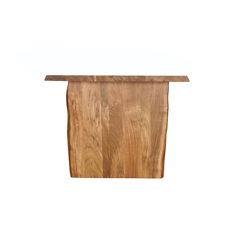 Cedar Live Edge Solid Wood Dining Table