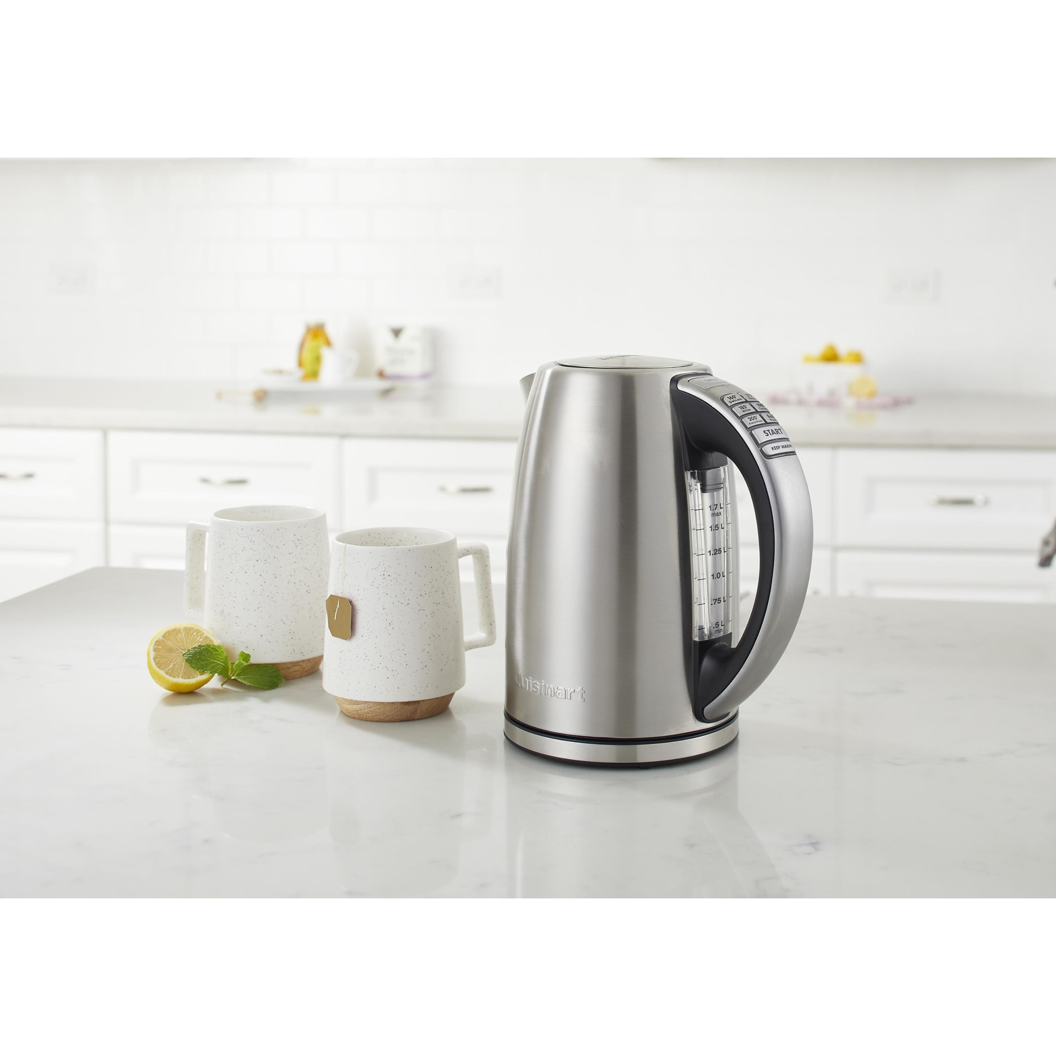 Cuisinart Caskata PerfecTemp 1.7 Liter Cordless Programmable Kettle