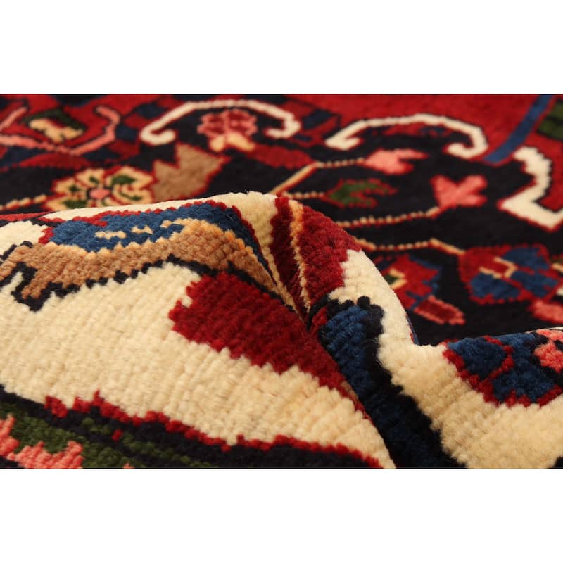 ECARPETGALLERY Hand-knotted Anatolian Vintage Cream Wool Rug - 5'4 x 7'10