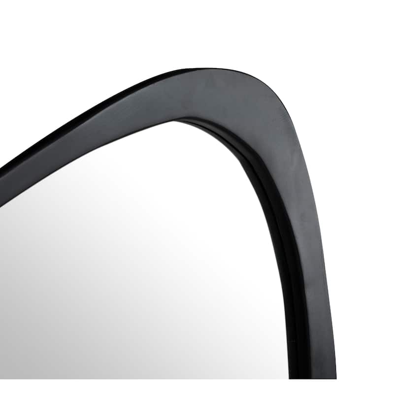 NOVA Natural Wood Frame Asymmetrical Mirror