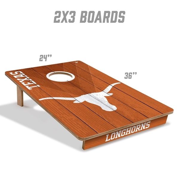 Texas Longhorns NCAA Tailgate Cornhole Board Set