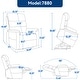 preview thumbnail 5 of 17, Dual Motor Power Lift Recliner Chair with Power-Remote & Heat Massage, Electric Leather Adjustable Reclining Sofa