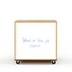 preview thumbnail 4 of 21, Tot Mate Open Single Sided Mobile Storage Locker, Write-on Wipe-off Markerboard Back - 36" Height x 23" Depth