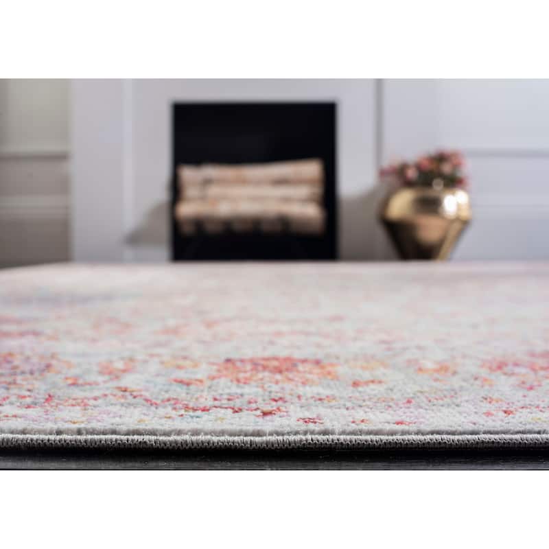 SAFAVIEH Valencia Vintage Milosava Oriental Polyester Rug