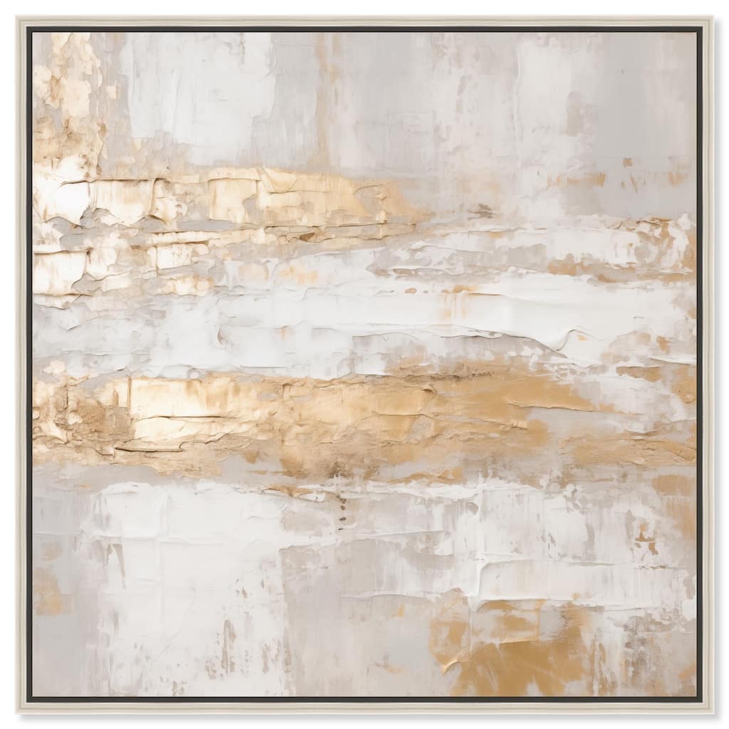Melted Goldscape I Canvas by Art Remedy