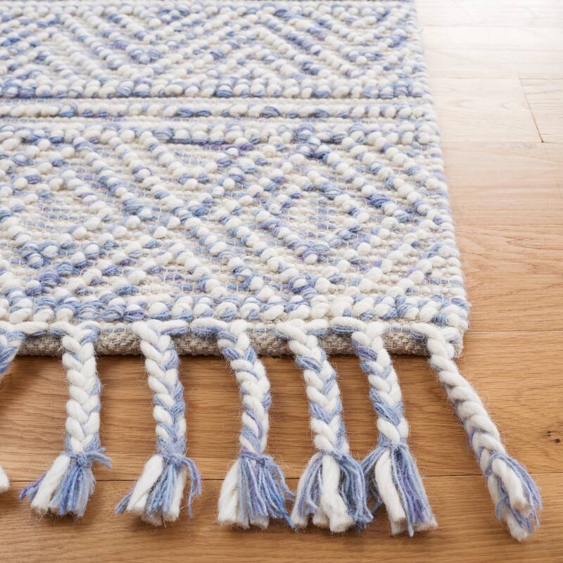 SAFAVIEH Handmade Natura Pamfilia Moroccan Boho Wool Rug