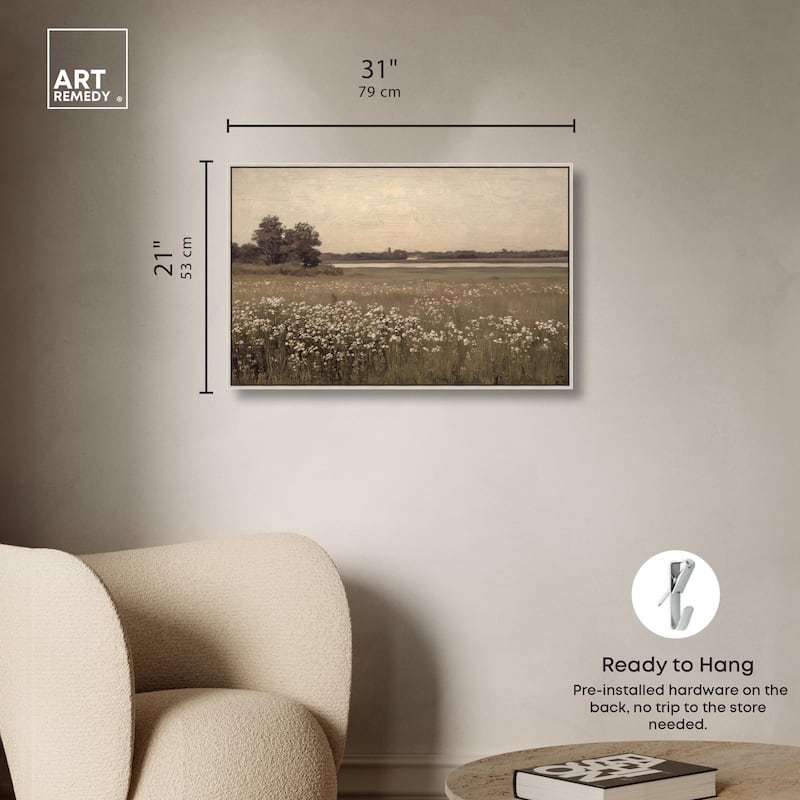 Hazy Day Canvas by Art Remedy