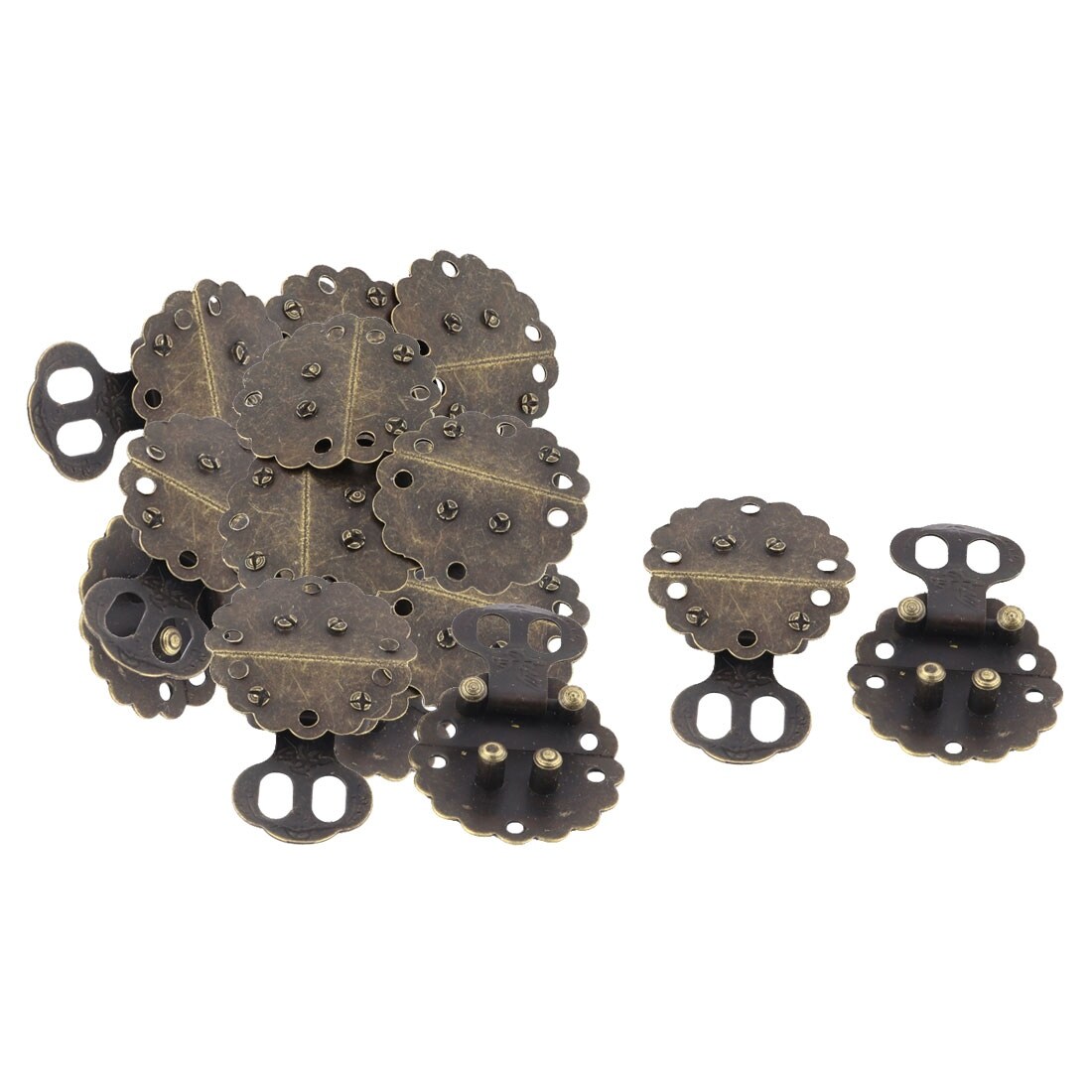 Shop 20pcs Vintage Style Gift Jewelry Wooden Box Hasp Latch Lock