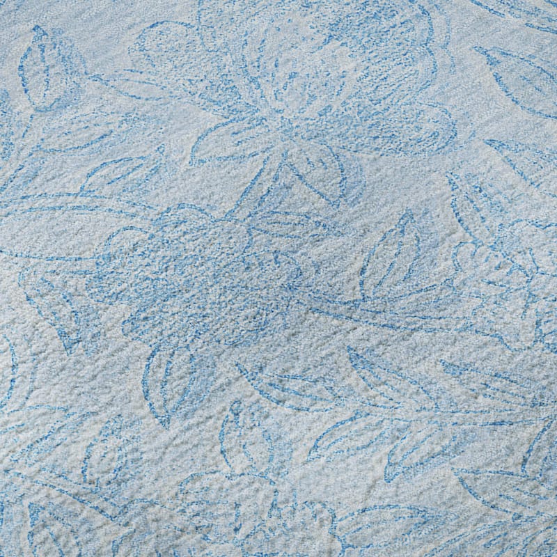 Premium Washable Super Soft Muted Floral Mayfield Rug
