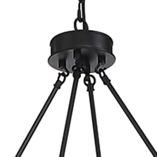 The Gray Barn Highclere 12-light Wagon Wheel Chandelier - 40"x40"x35.93"