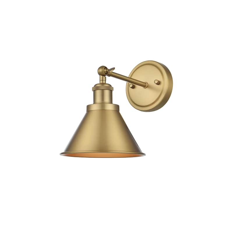 Bobby 1 Light Black Bath Sconce