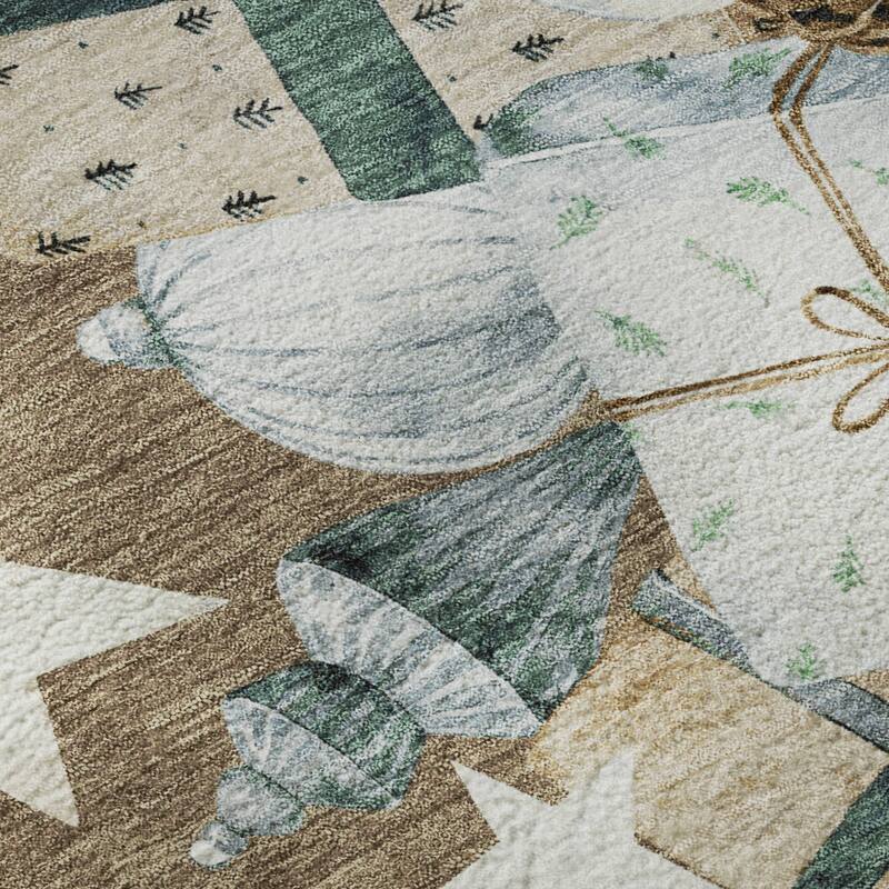 Premium Washable Super Soft Christmas Presents Mayfield Rug