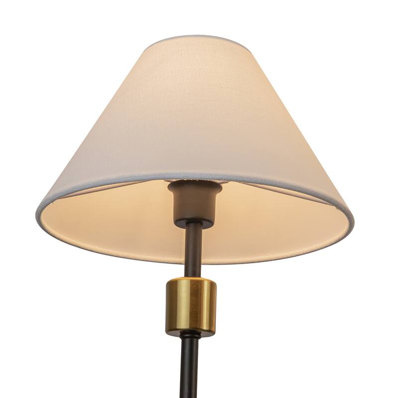 Artcraft Providence 15-Light Chandelier - Black with Brushed Brass Accent