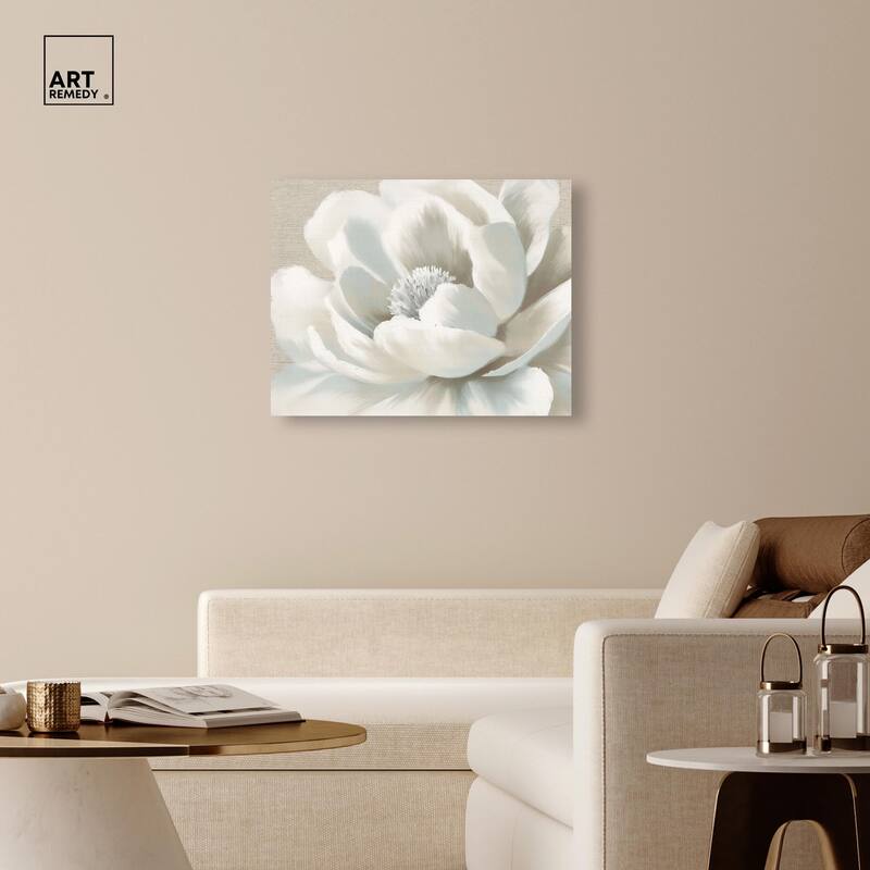 Silken Sepal II Canvas by Art Remedy, Gallery Wrapped
