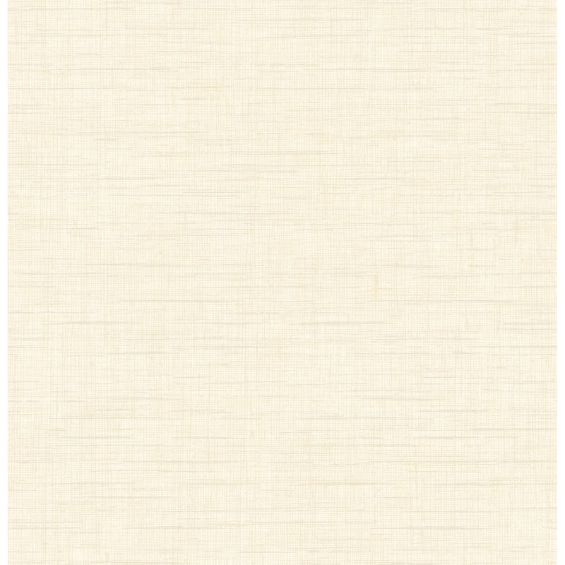 Seabrook Designs Laurene Faux Grasscloth Unpasted Wallpaper - 20.5 in. W x 33 ft. L - Off-White