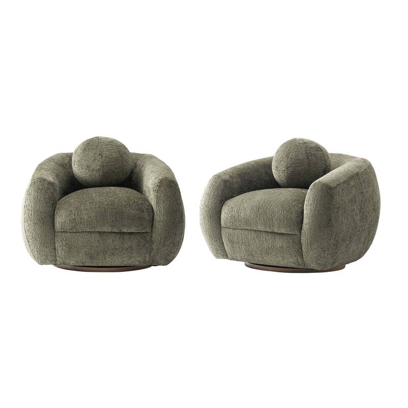 Manhattan Comfort Modern Tribeca Chenille Accent Chair