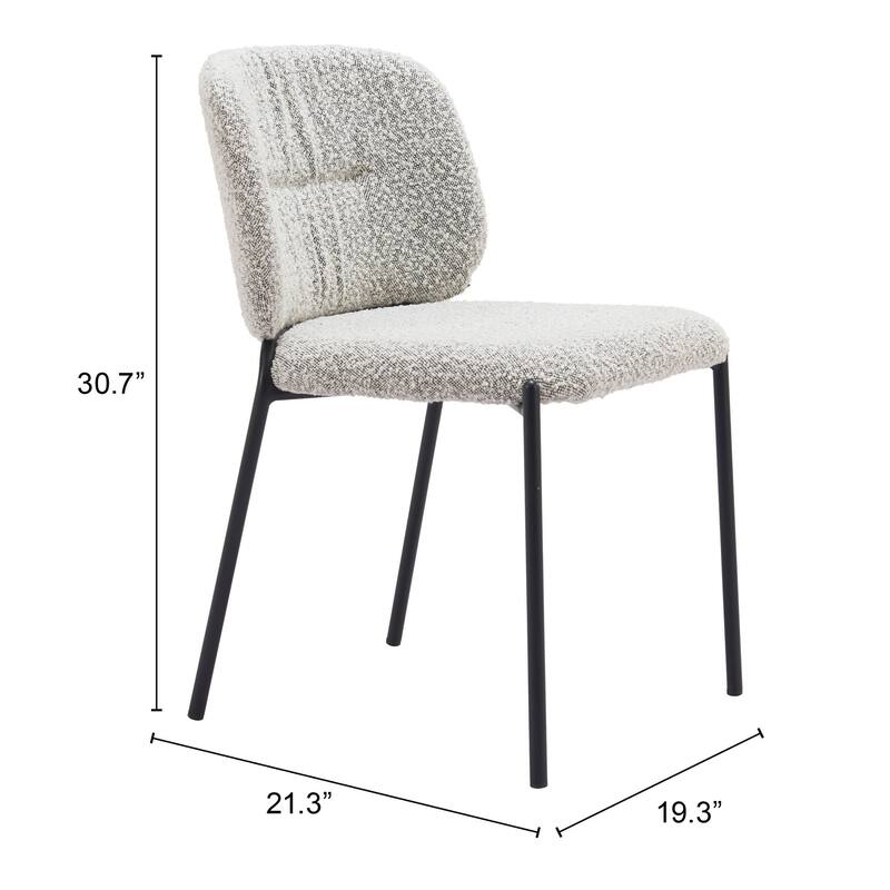 Plat Dining Chair Gray