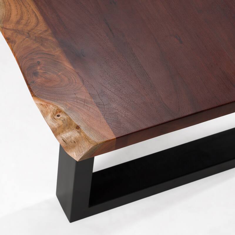Modrest Taylor Modern Live Edge Wood Dining Table