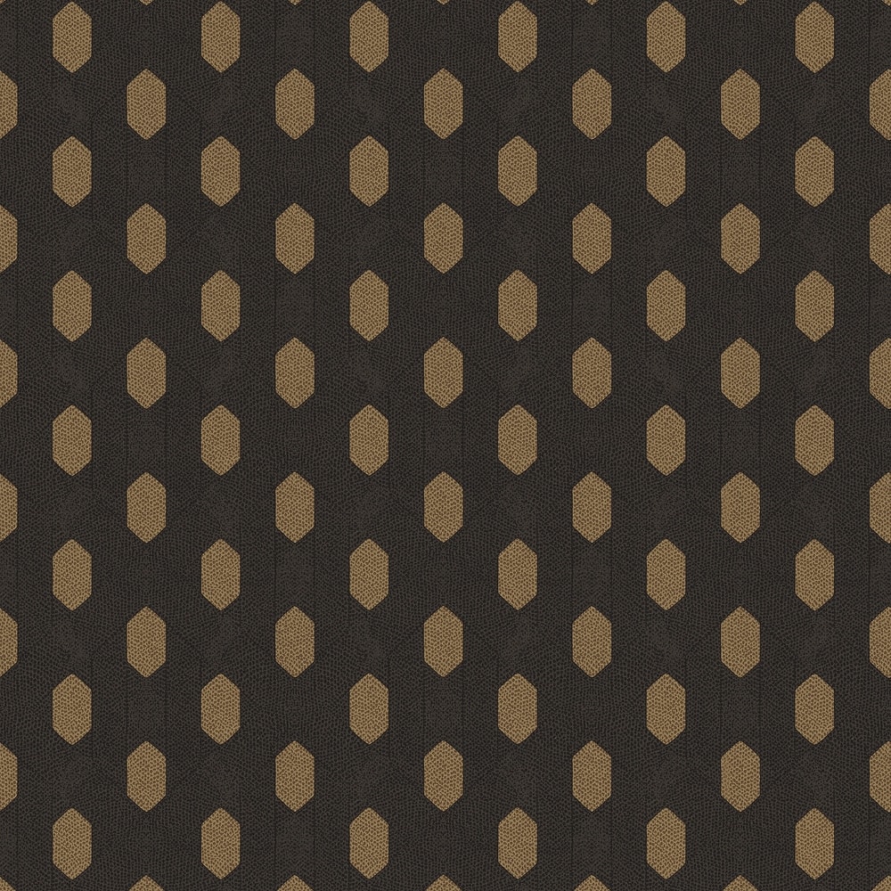 Galerie Wallcoverings Absolutely Chic Art Deco Style Geometric Motif Vinyl on Non-woven Wallpaper Roll