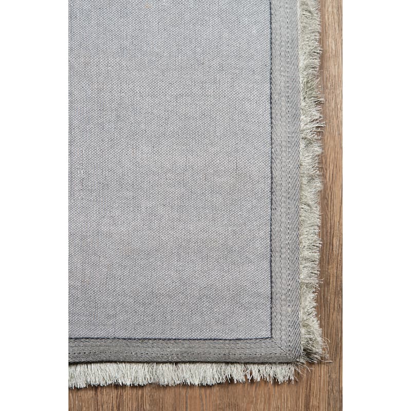 Momeni Luster Shag Hand Tufted Polyester Contemporary Solid Shag Rug