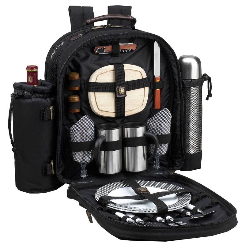 NCAA Nebraska Cornhuskers 2-Person Coffee Picnic Backpack