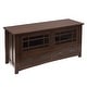 preview thumbnail 1 of 1, Mission Quarter Sawn Oak TV Stand - 60" - Walnut