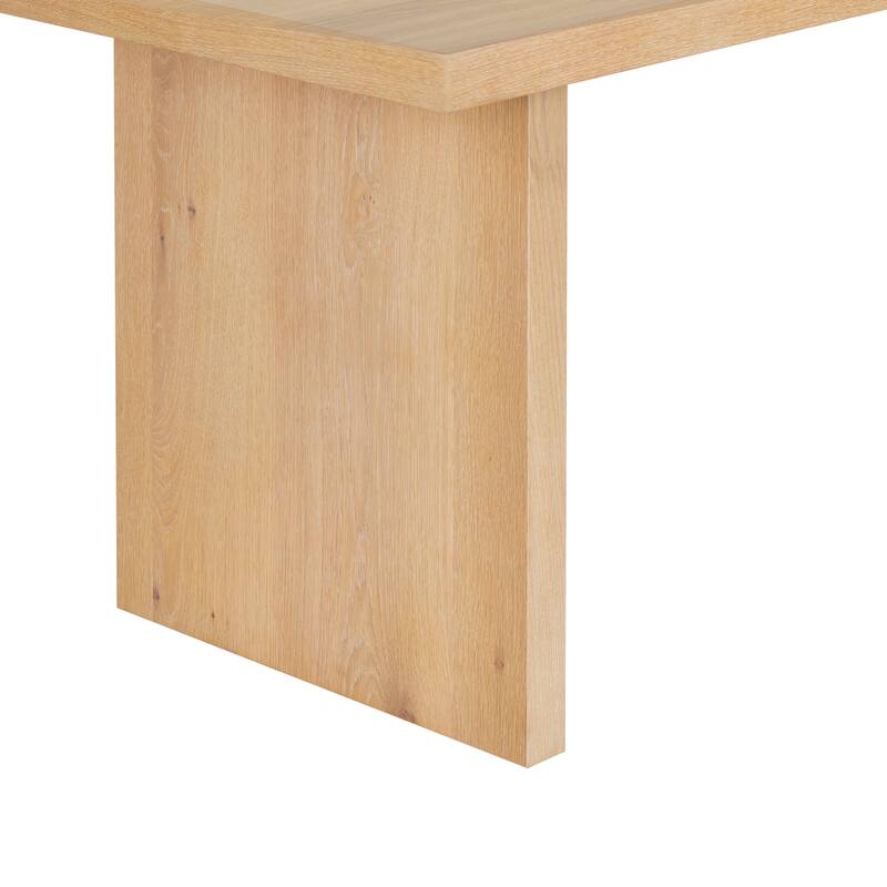 SAFAVIEH Couture Shelbee Wood Rectangle Dining Table - 78"W x 38"D x 30"H