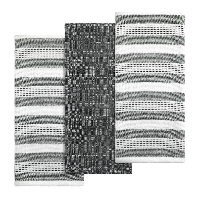 Izod Chester 3-Piece Kitchen Towel Set