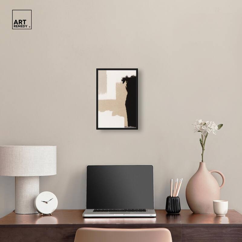 Earth and Ink III Canvas by Art Remedy