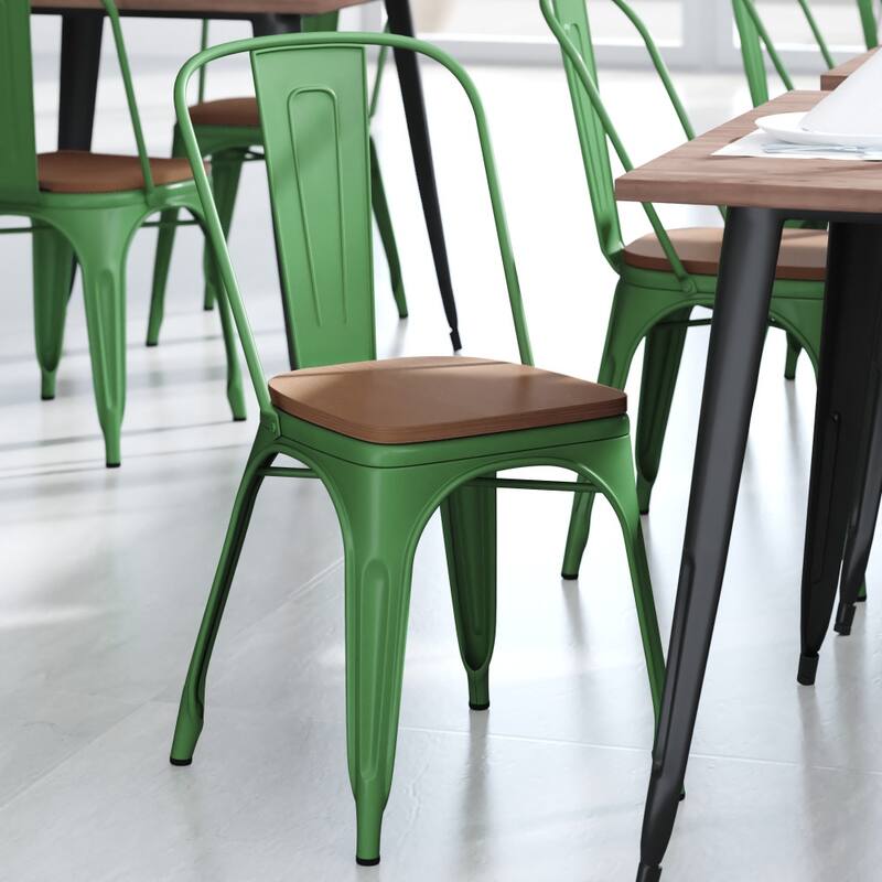 All-Weather Commercial Stack Chair & Poly Resin Seat