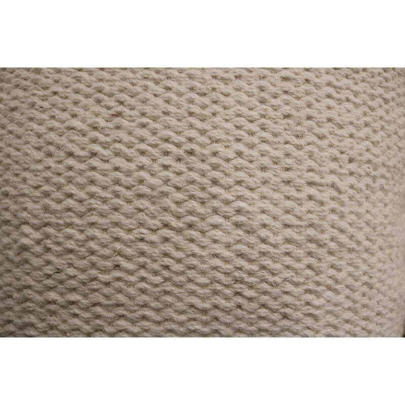 Home&Manor Royan Wool & Cotton Designer Throw Pillow