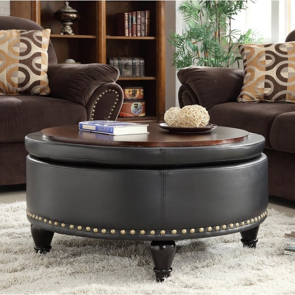 Featured image of post Black Round Ottoman Tray : Shop our ottoman tray round selection from the world's finest dealers on 1stdibs.