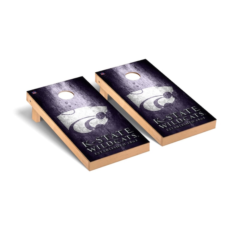 Kansas State Wildcats 2x4 Pro Cornhole Boards - V9 - Include Carrying Case