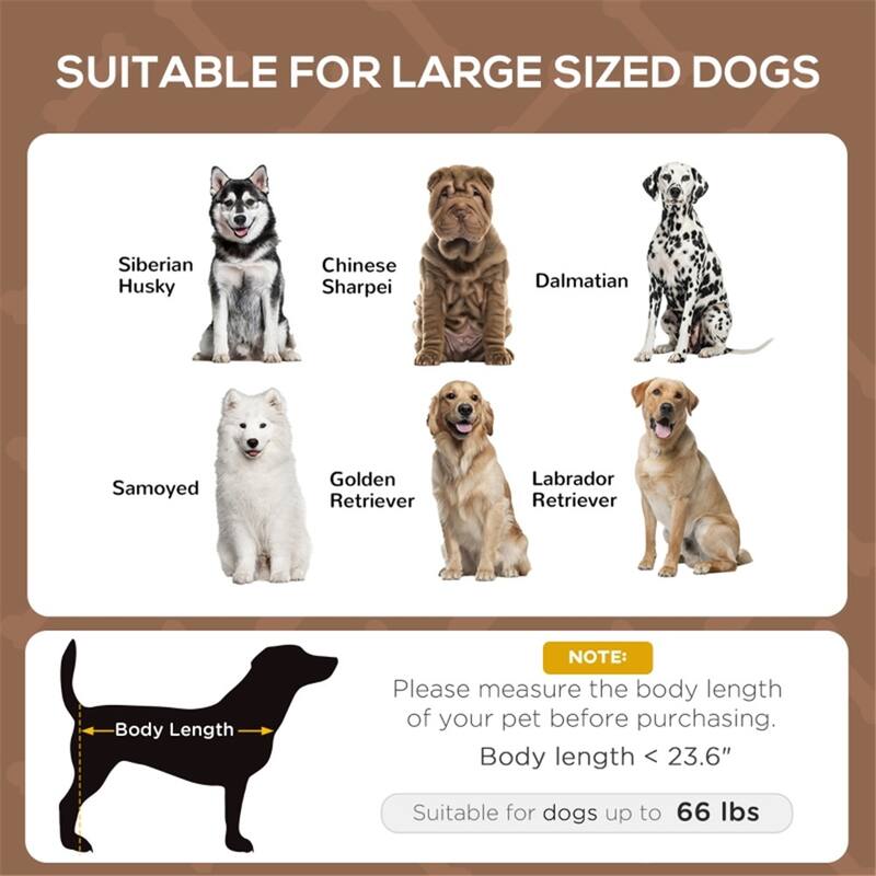 Pet Bed - 36.25" L x 30" W x 35.5" H