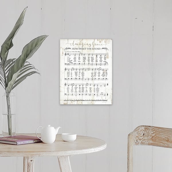 Amazing Grace Canvas Wall Art Overstock 25322895