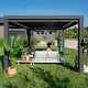 preview thumbnail 2 of 7, Backyard Discovery Trenton 14x10-foot Modern Steel Pergola