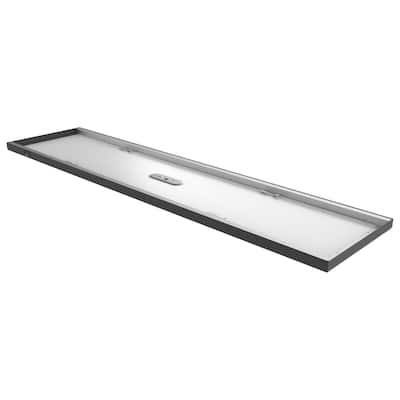 Blink Pro Plus 47W 12 in. x 48 in. Surface Mount LED CCT Selectable 90 CRI Black Finish 120/277V Rectangular Shape