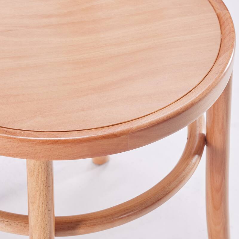 Solid Wood Dining Set of 2, Rustic Farmhouse Kitchen & Dining Room Chairs, Mid Century Table Chairs, Fully Assembled