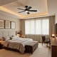 preview thumbnail 148 of 193, 42/48/52/56/60/65-IN LED Ceiling Fan with Light Kit and Remote(5/6/7/8-Blade)