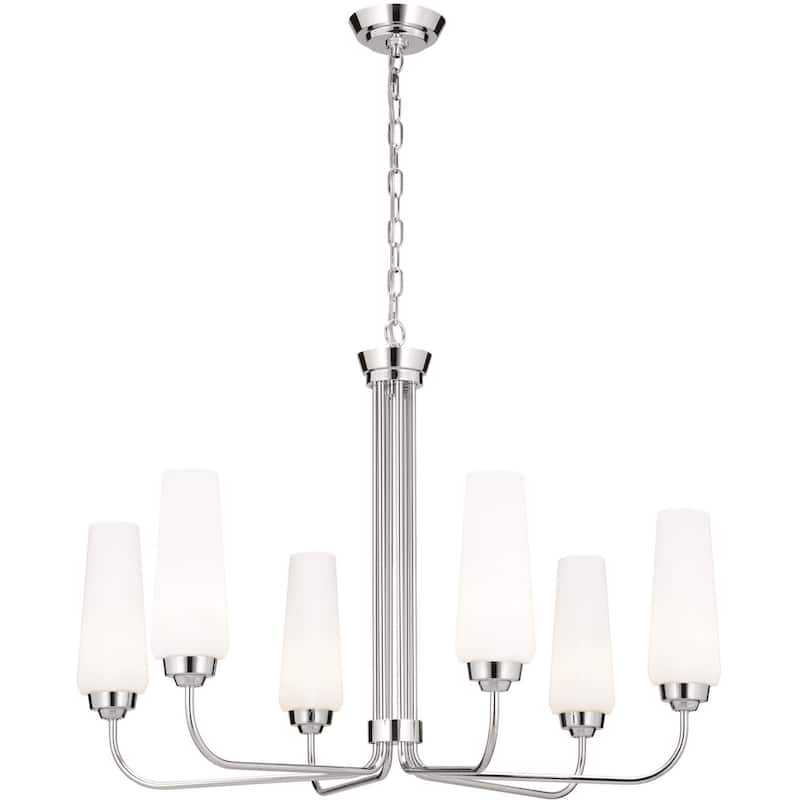Kichler 52480 Truby 6 Light 30" Wide Chandelier