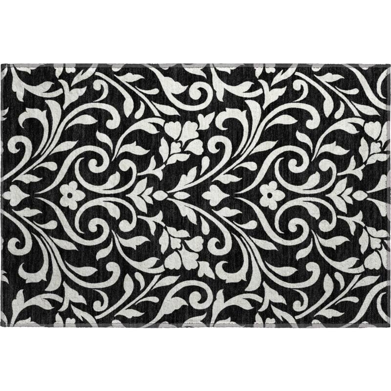 Premium Washable Super Soft Floral Chic Mayfield Rug