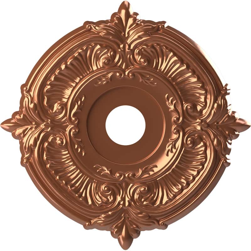 3 1/2" Inside Diameter - Attica Thermoformed PVC Ceiling Medallion