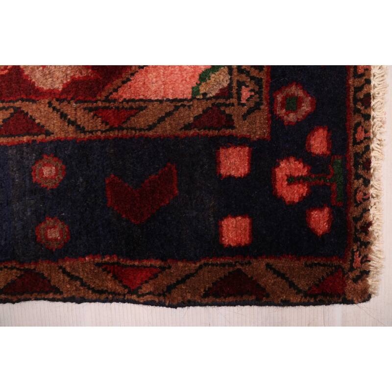 ECARPETGALLERY Hand-knotted Andelz Red Wool Rug - 4'7 x 6'1