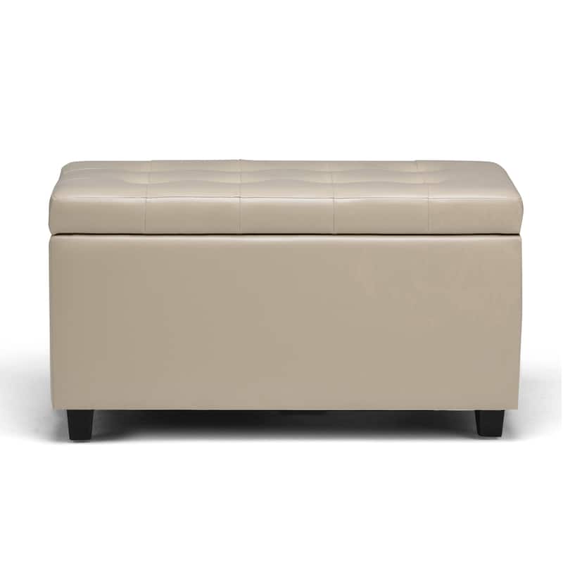 WYNDENHALL Essex 34-in. Wide Rectangular Storage Ottoman