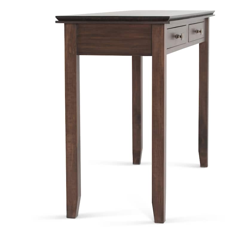 WYNDENHALL Stratford SOLID WOOD 46 inch Wide Transitional Console Sofa Table - 45.9 Inches wide
