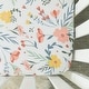 preview thumbnail 1 of 1, Floral Burst Cotton Muslin Crib Sheet - N/A