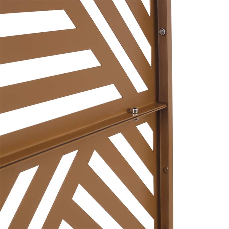 Outdoor & Indoor Freestanding Privacy Screen Privacy Screen 76"H×48"W