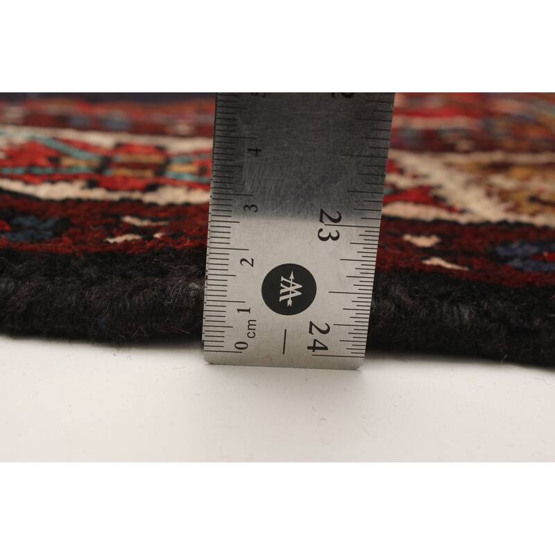 ECARPETGALLERY Hand-knotted Anadol Navy Wool Rug - 3'7 x 9'10
