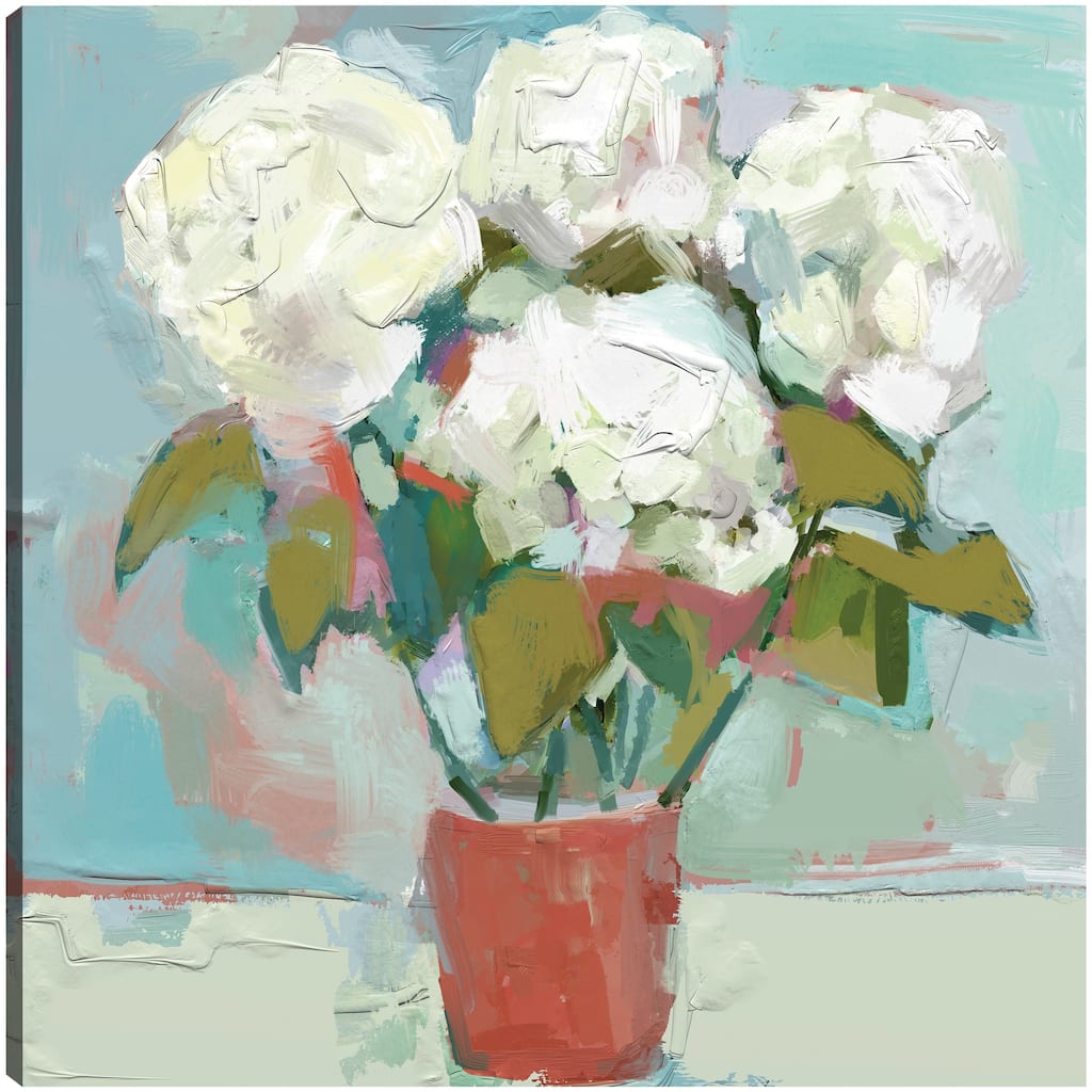 Petal Panache I By Studio Arts Canvas Art Print